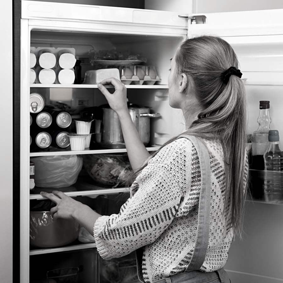 McMicrodose storing magic truffles in fridge